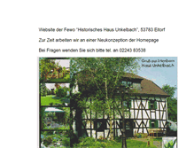 Tablet Screenshot of ferienwohnung-eitorf.de